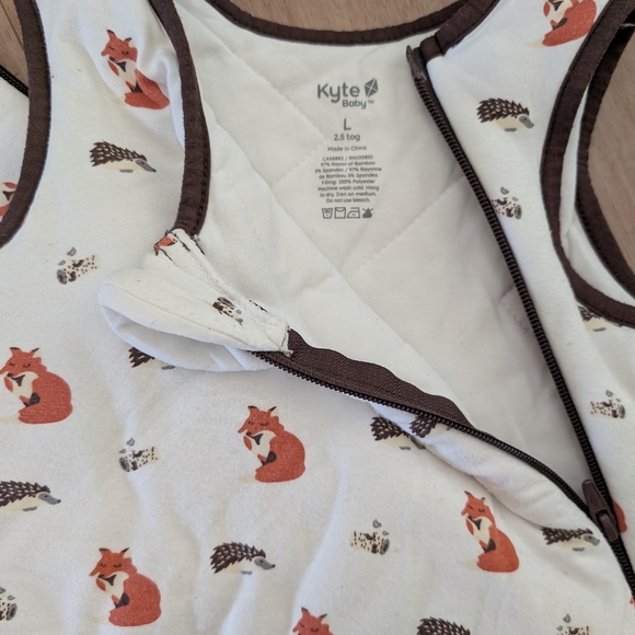 Kyte Baby Sienna Woodland 2.5 Sleep Sack Sz L - Picture 2 of 3